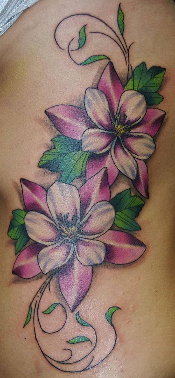 Pink lotus on arm