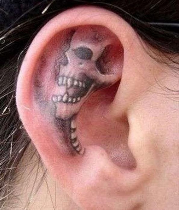 Skull in your ear
